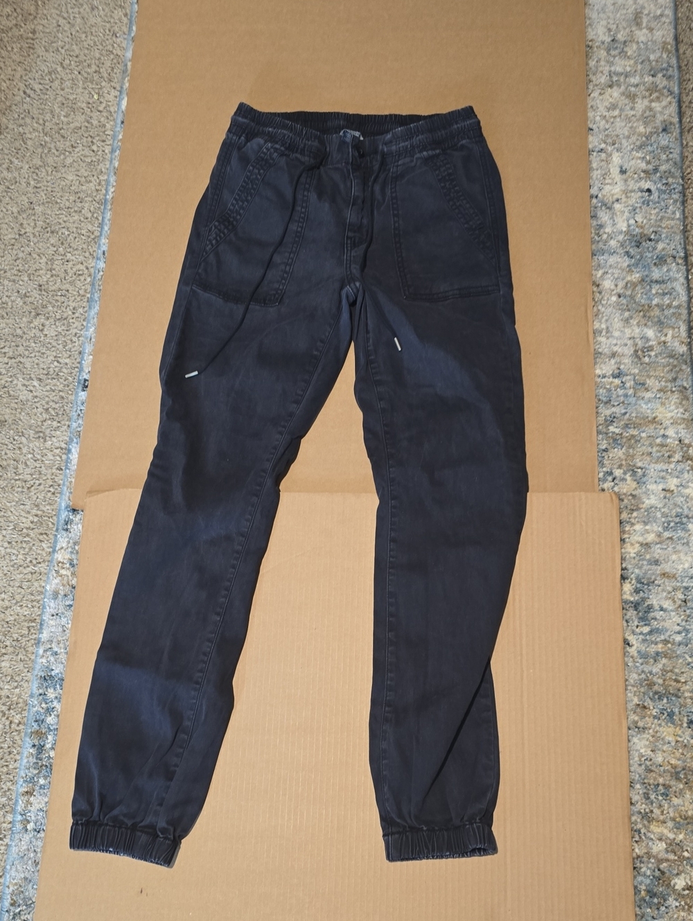 American Eagle Outfitters Black Drawstring Jogger Pants
